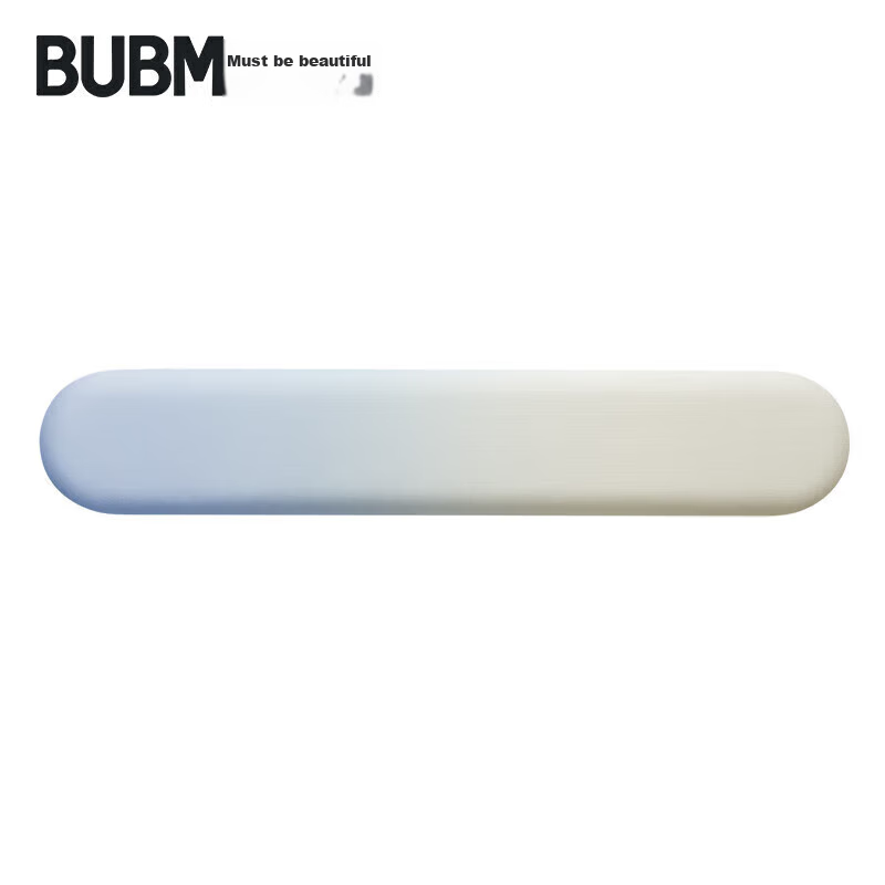 BUBM Wrist Rest Keyboard Hand Support Memory Foam Mouse Pad for Women, Mouse Hand Rest Wrist Support Gaming Pad Comfortable Cloth Surface Cute Non-Slip Textured Ergonomic Wrist Rest for Men Gray White Blue