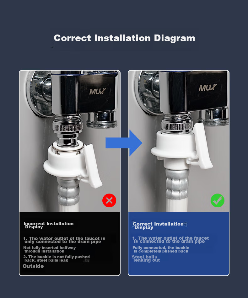 Muvi Washing Machine Drain Hose Extension Pipe, Bottom Outlet Flexible Hose, Extended for Automatic Drum And Impeller Washers, Universal PVC PSG 1.5m 5