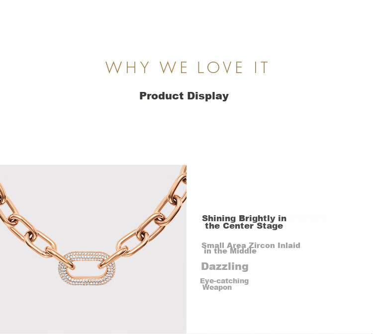 DanielWellington DW Necklace for Women, Starry Rose Gold Shining Zirconium Collarbone Chain DW571 Birthday Gift for Girls 7