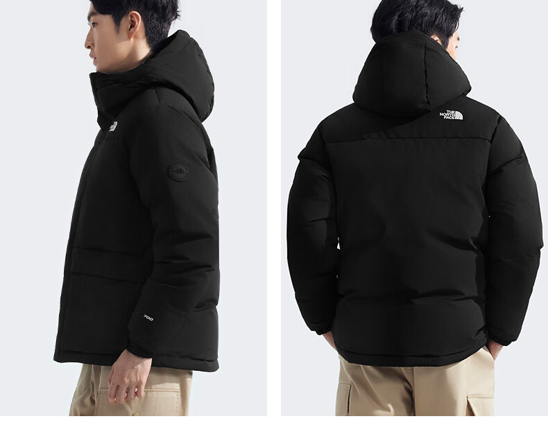 The North Face Men's Outdoor down Jacket, 700 Fill Power Goose Down, High-Fill Warm Coat 81SF, Gray/1OA, XXL 10
