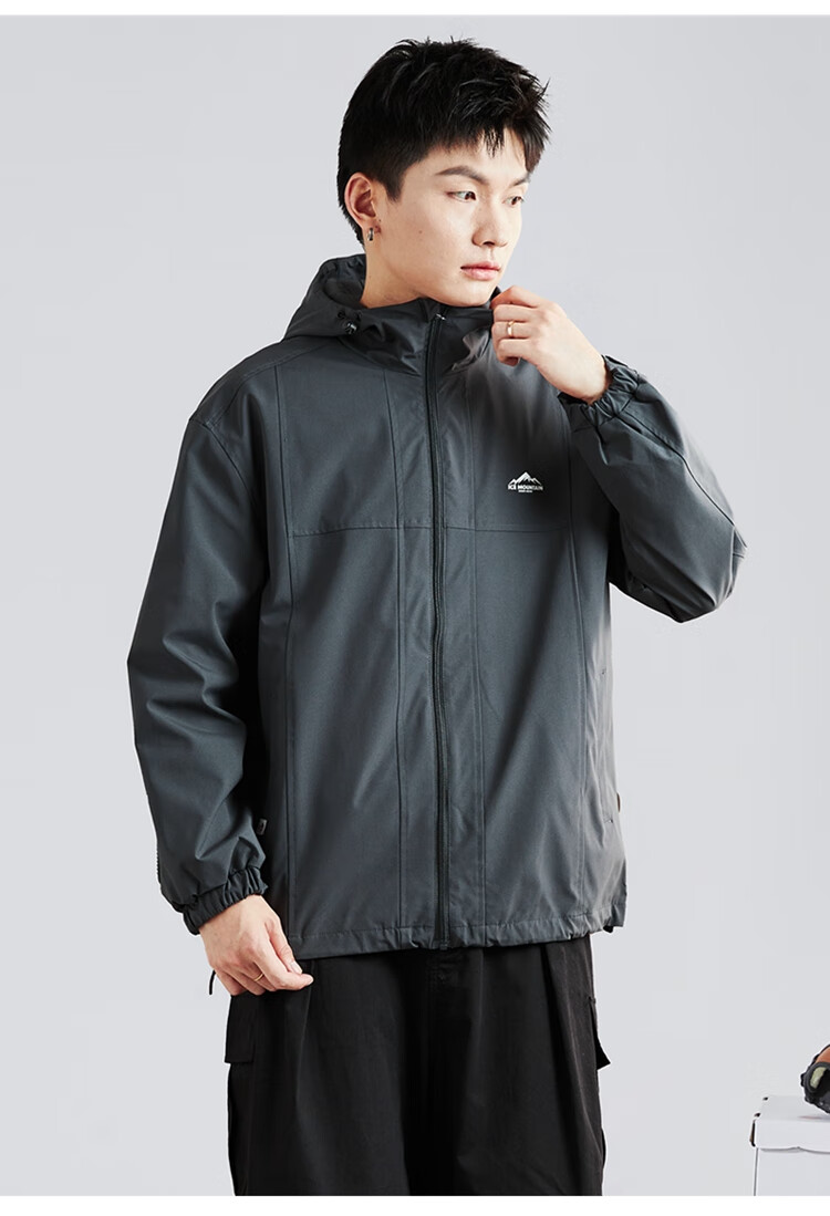 TonLion 2026 Spring And Autumn New Loose Hooded Jacket, Casual Trendy Outerwear for Me 17