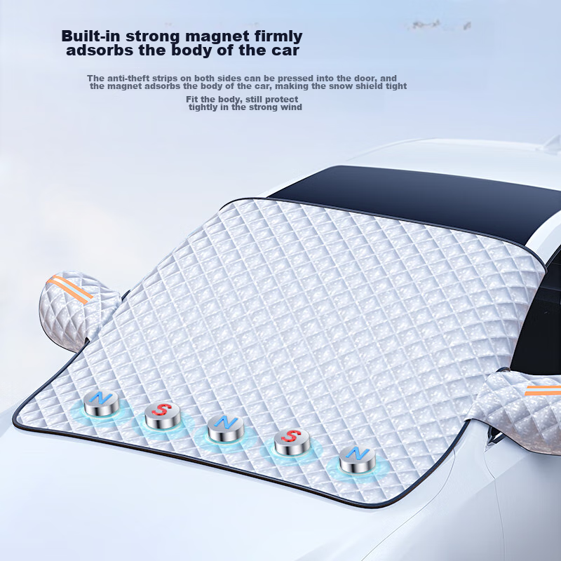 BIAZE Car Sunshade, Front Windshield Cover, Interior Heat Insulation Sunshade, Front Snow Cover, Car Window Light-Blocking Canopy