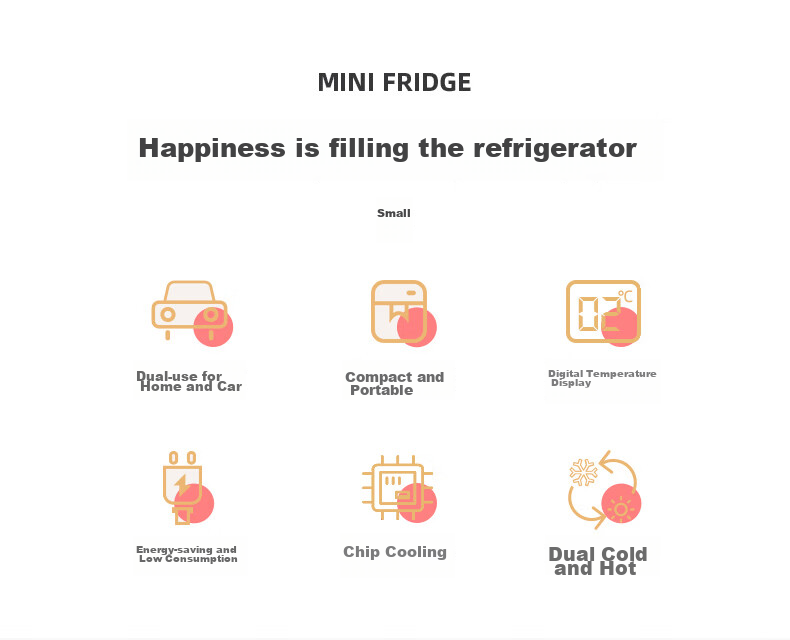 MeiLing Car Refrigerator, 10L Mini Fridge, Student Dorm Office Breast Milk Cooler And Warmer, Outdoor Breast Milk Cooler And Warmer 3