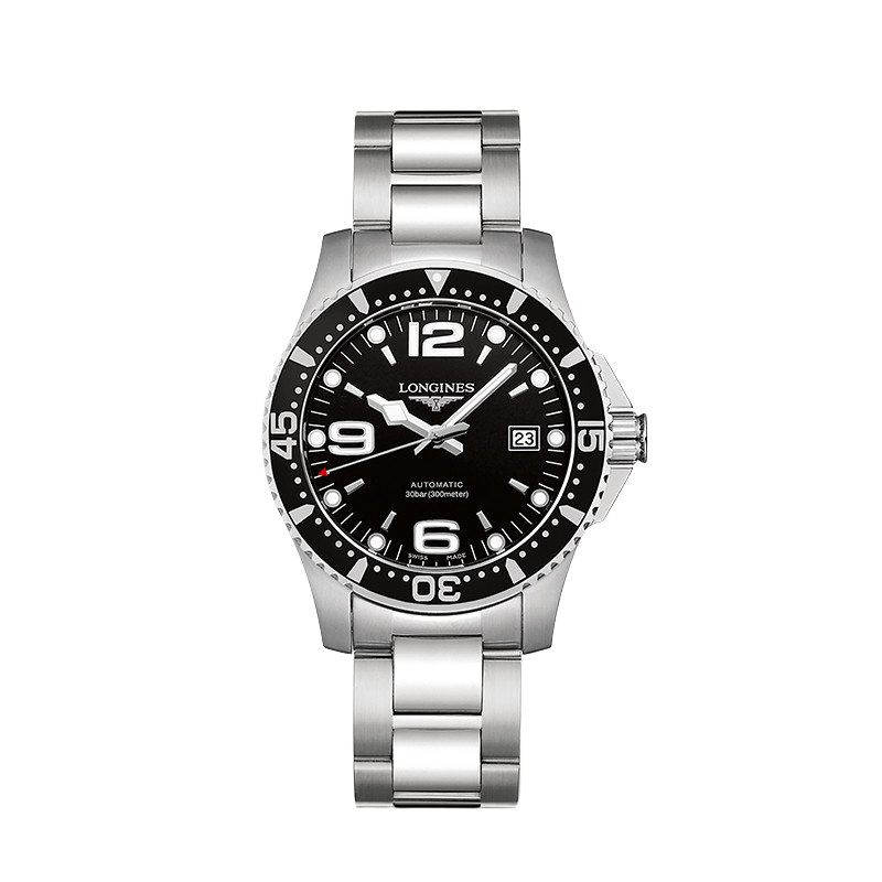 LONGINES Swiss Watch, Conquest Diving Series, Men's Steel Strap Mechanical Watch L37424566