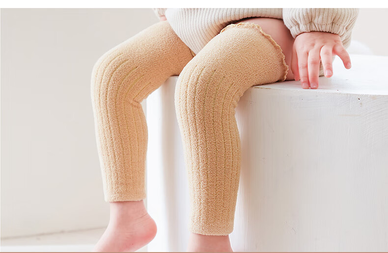 LAXIALIYA Children's Sock Covers, Baby Slouch Socks, Infant Thigh-High Socks, Knee-High Socks, Diaper Changing, Warm, Newborn Autumn And Winter 11