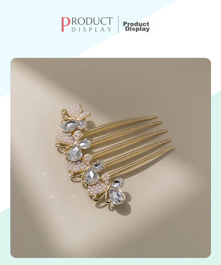 CHIMERA Hair Bun Maker, Back-Of Hair Clip, High-End Hair Accessory for Women, Hair Comb, Birthday Gift for Girls 4