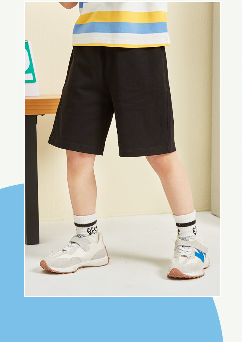 Jeanswest Boys' Summer Outfit Set 2026, Children's Short-Sleeve T-Shirt, Boys' Summer Shorts Two-Piece Set, Trendy And Stylish Clothing 11