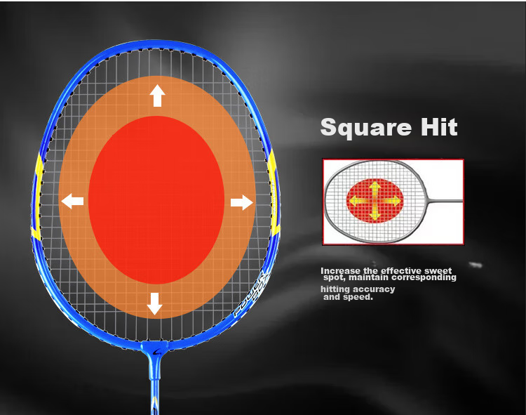 EVERVON Badminton Racket Set, Ultra-Light And Durable, for Adults And Students, Entertainment Model 301+300 Rackets, Shuttlecocks Included 6