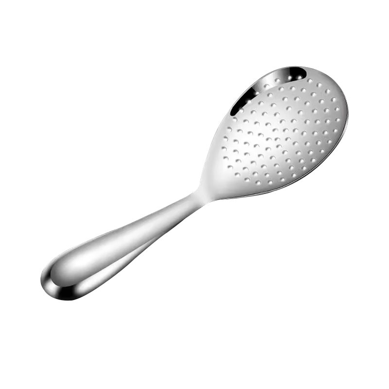 Dipuer 304 Stainless Steel Rice Spoon, Non-Stick Rice Ladle, Household High-Temperature Resistant Upright Rice Serving Spoon And Scoop