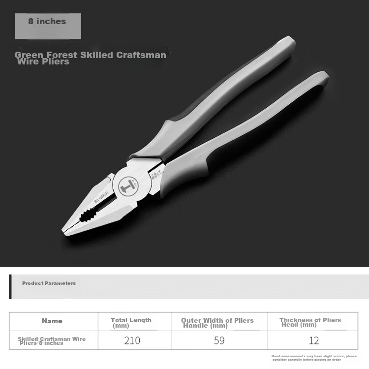 GREENER Pliers, Multi-Functional Wire Cutters for Home Use, Including Stripping Pliers And Cutting Pliers, Electrician's Pliers, 8-Inch Multi-Purpose Wire Cutter 11