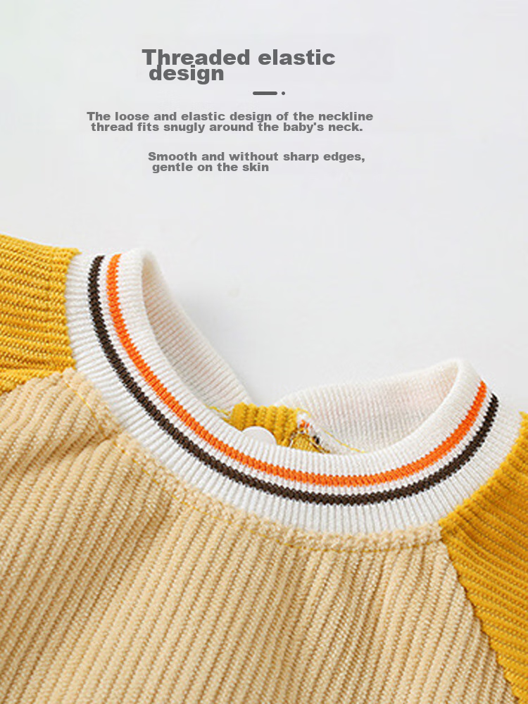 9I9 Baby Eating Smock, Waterproof Outer Wear, Long-Sleeve Kindergarten Painting Clothes, Children's Reverse-Wear Splash-Proof Lion A127 6