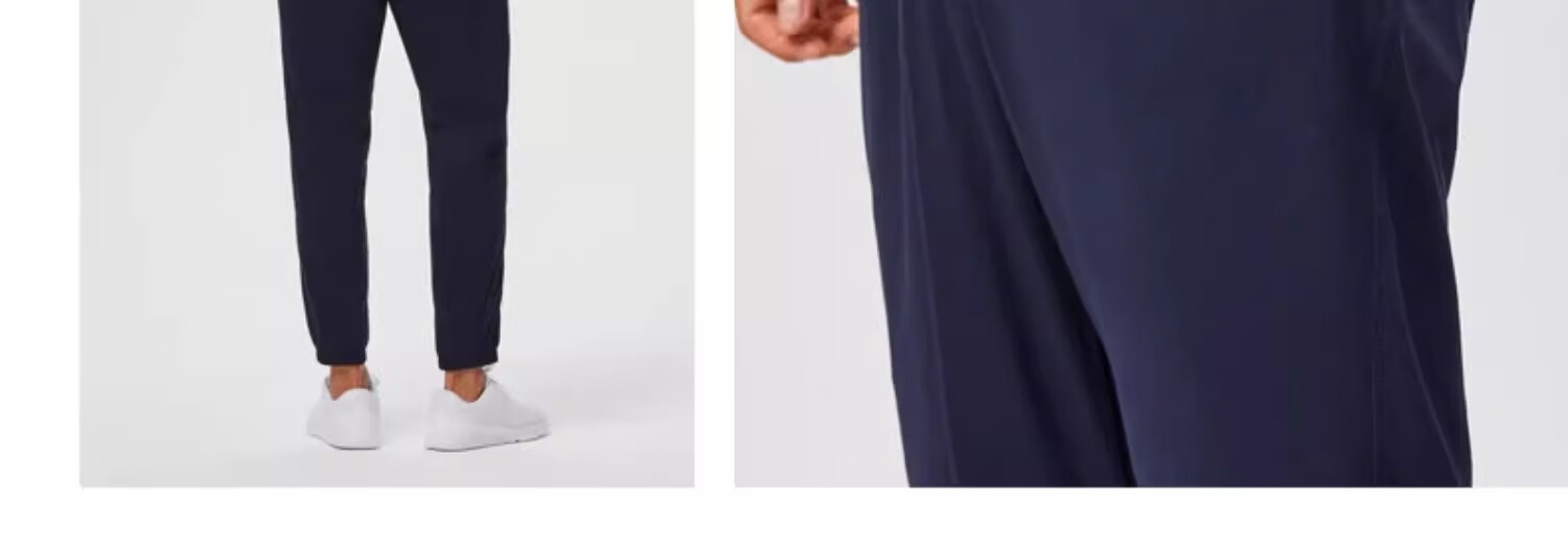 DECATHLON Men's Sports Pants, Quick-Dry Long Pants, Tapered Leg Pants, Breathable Lightweight Athletic Pants-2954977 13