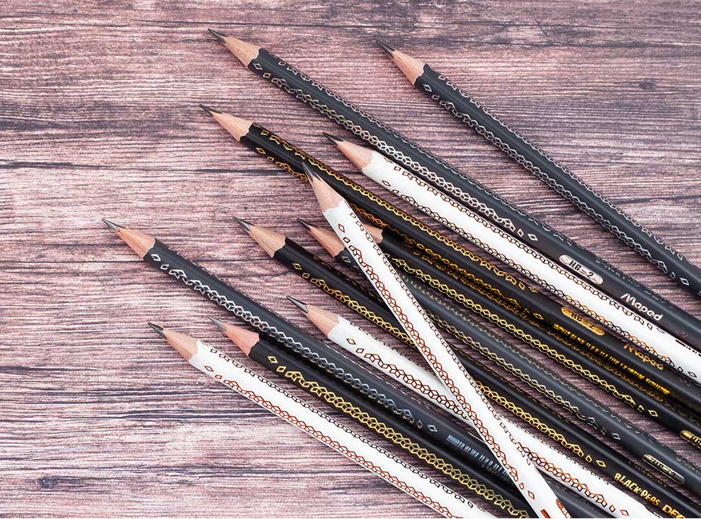 Maped Colorful Dinosaur Wooden Pencil HB, Triangular Pencil for Calligraphy Practice And Sketching, Student Posture Correction Writing Practice Pencil, 851210CH [12 Pcs/box] 12