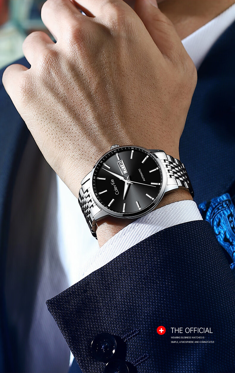 Colevkie Men's Watch, New 2026 Model, Brand Fully Automatic Mechanical Watch for Men, Waterproof, Top Ten Birthday Gift 3