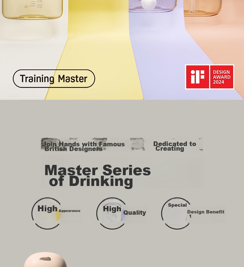 Pigeon Learning to Drink Master Series PPSU Training Drinking Nipple Cup 200mL (3 Months+) DA150 2