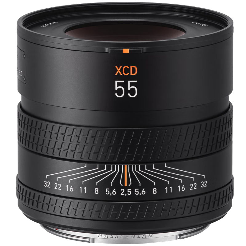 HASSELBLAD XCD 2.5/55V Documentary Portrait Large Aperture Prime Lens, Compatible with HASSELBLAD X2D/X1D/907X Series Medium Format Cameras, Documentary/Portrait Lens