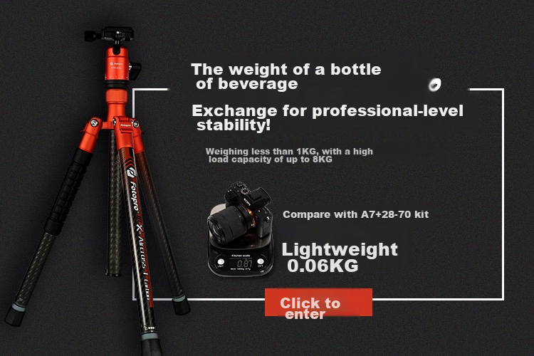 Fotopro FY-820 Smartphone Selfie Live Streaming Tripod, Camera Photography Tripod, Rose Gold 1
