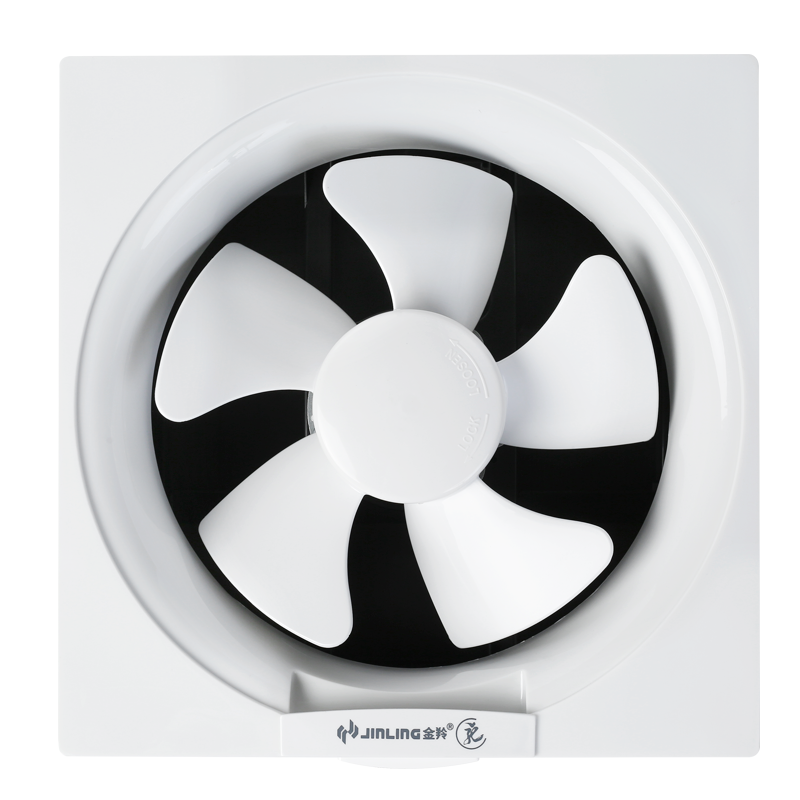 JINLING Kitchen And Bathroom Exhaust Fan, Ventilation Fan for Oil Smoke, Bathroom Exhaust Fan, Wall And Window Type, 10 Inch, APB25-5