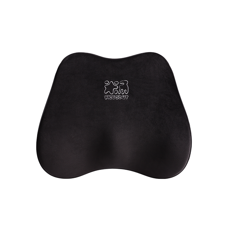 ICAROOM Car Lumbar Support, Space Memory Foam Waist Pillow for Car And Office Chair, Back Support Cushion, All-Season Universal Waist Pad