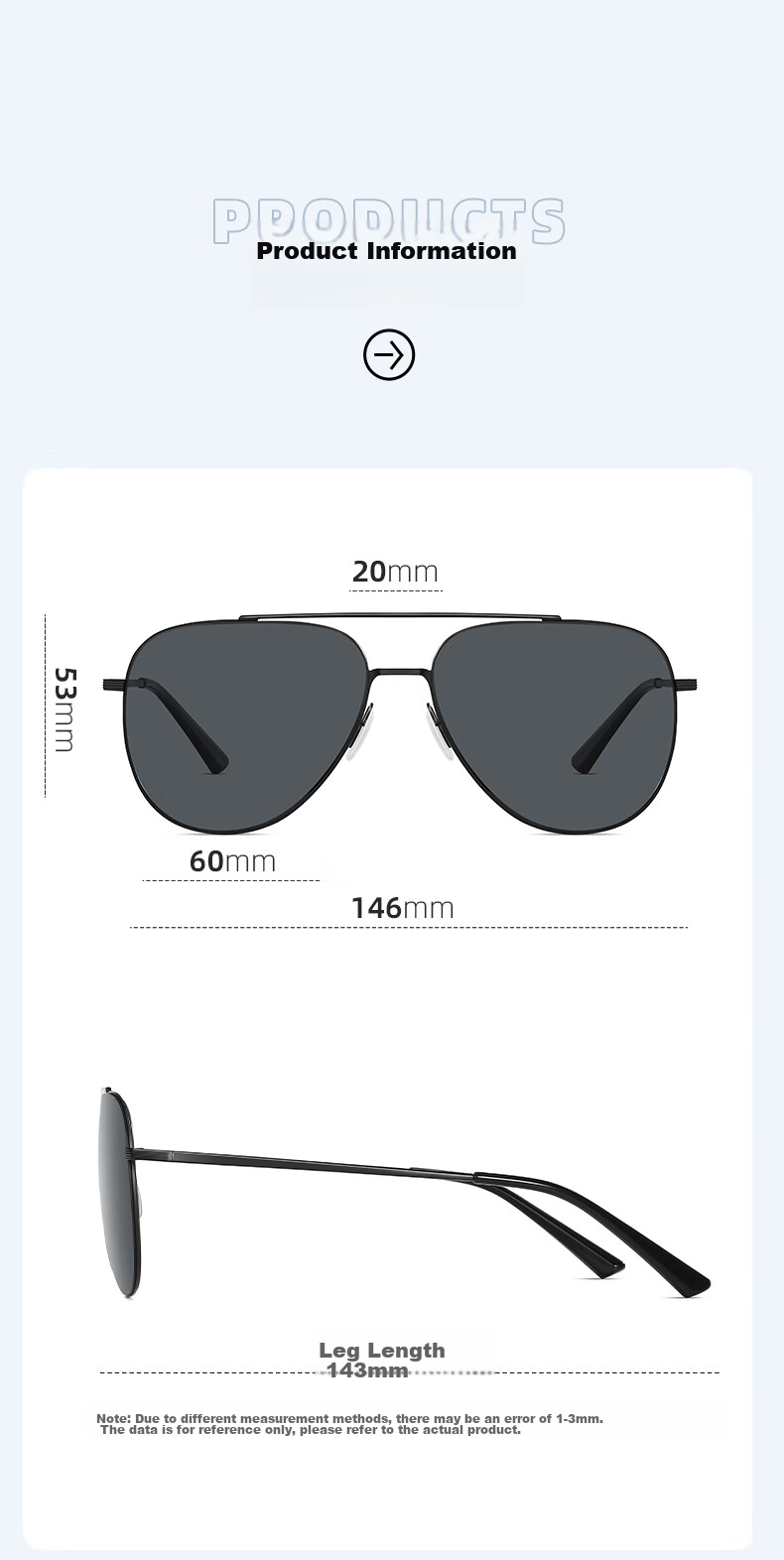 HLA Polarized Sunglasses, Stylish And Cool Driving Sunglasses for Men, Sun Protection Specialized Eyewear 9