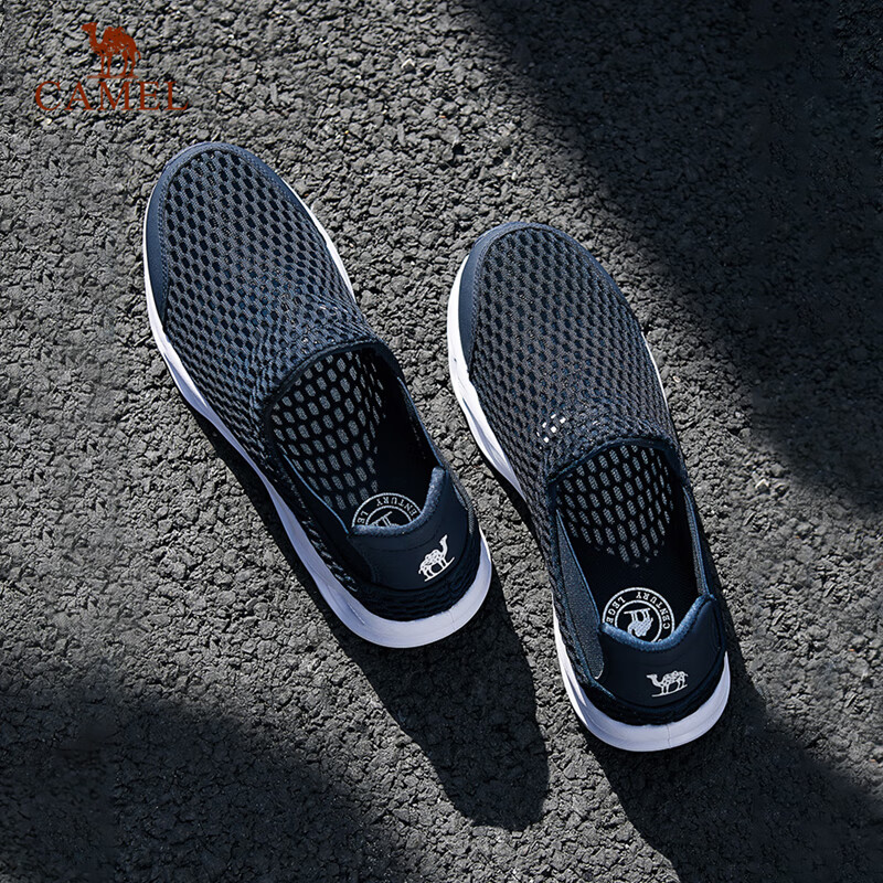 CAMEL Summer Breathable Mesh Outdoor Casual Shoes for Men And Women, Non-Slip Shock-Absorbing Sports Running Shoes