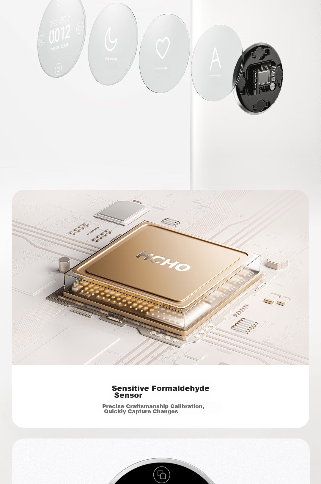 Mijia Xiaomi Air Purifier 5S for Home Use, Removes Formaldehyde, Bacteria And Allergens, AC-M24 4