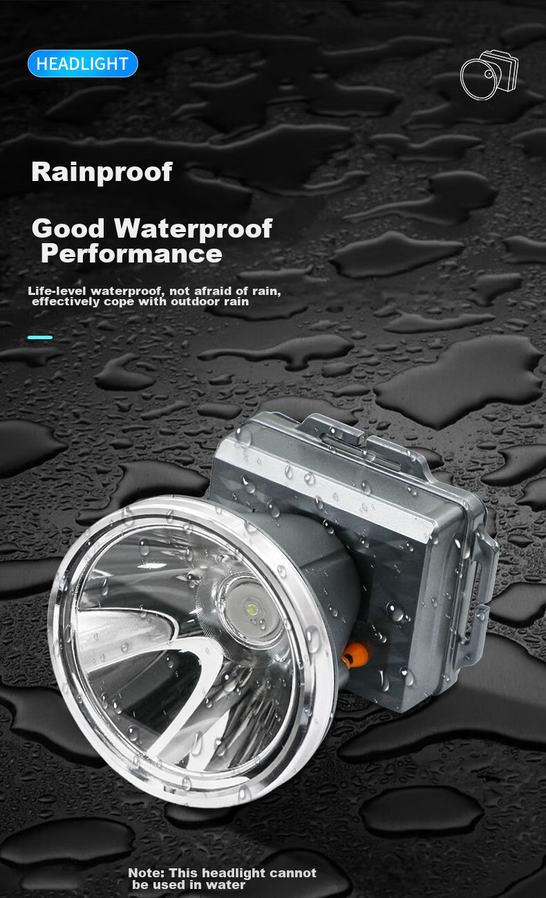 DP Headlamp with High Brightness And Long Battery Life, Head-Mounted Flashlight, Night Fishing Lamp, Work Mining Lamp, Outdoor Fishing Emergency Light-7248 6