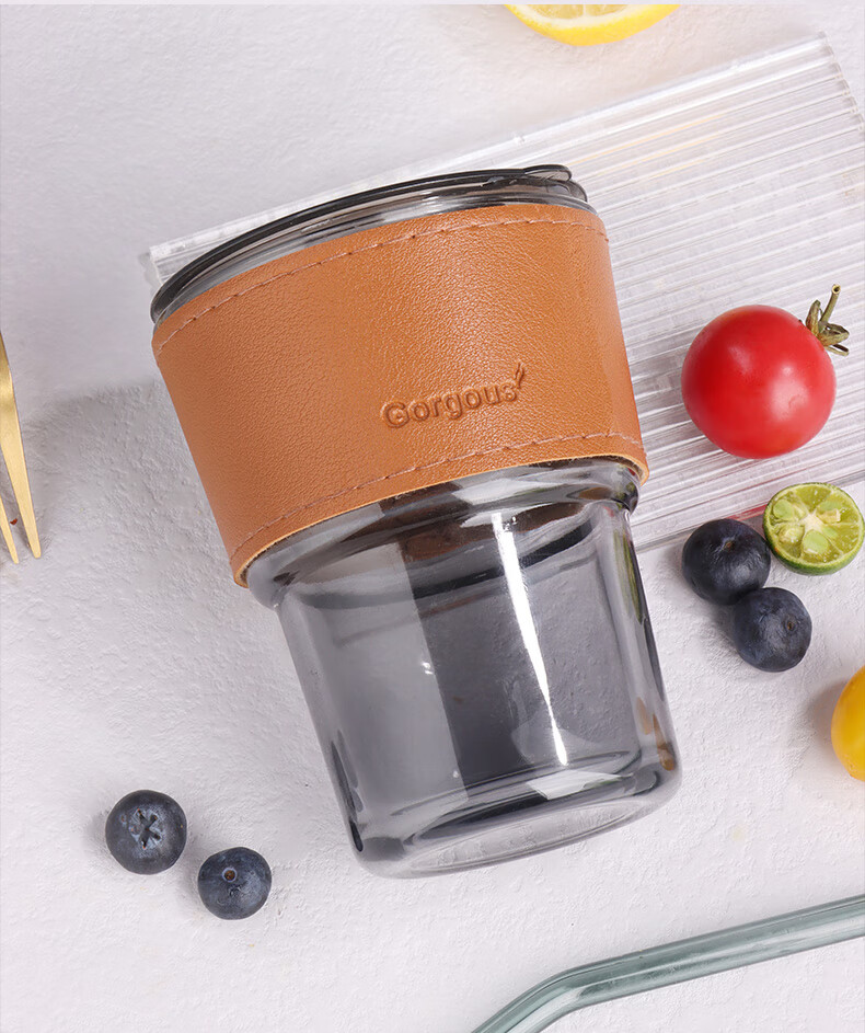 BJ Water Bottle, Glass Cup, Tea Cup, Drinking Cup, Straw Cup with Lid, Coffee And Milk Tea Cup, Hexi Color Bamboo Joint Cup 8