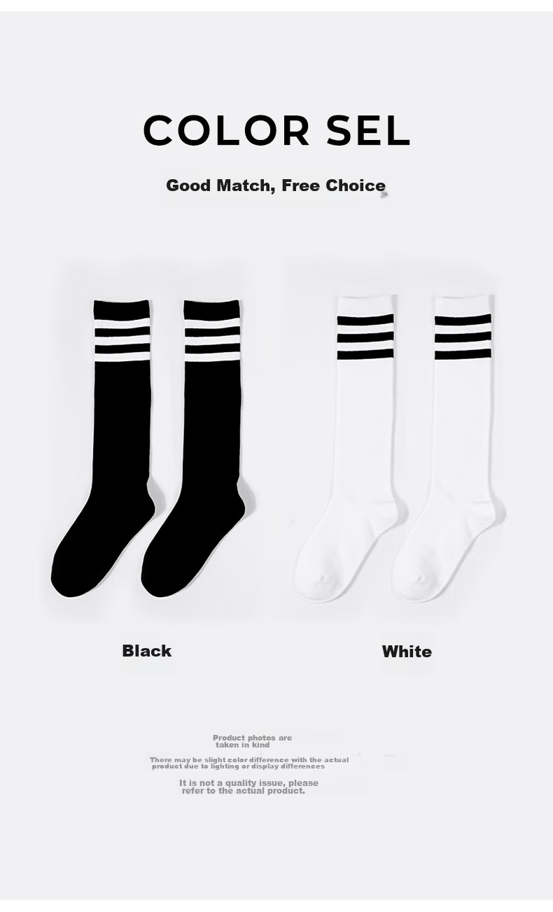 Barbie Children's Mid-Calf Socks, Girls' Sports Socks, Spring And Autumn Long Socks, Knee-High Socks, Cotton Socks, Boys' Soccer Socks 5