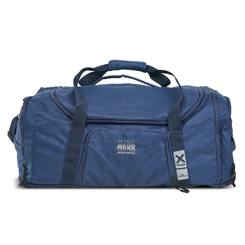 Echolac Travel Bag Xroads with Expandable Capacity, Foldable Backpack, Handbag CW2040 Navy Blue M
