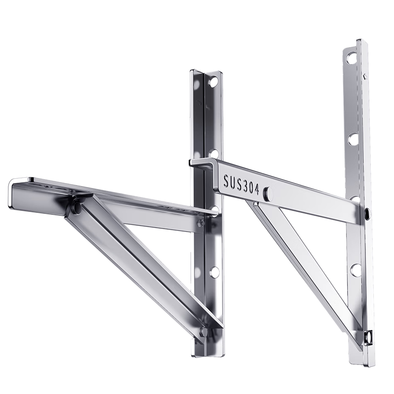 ProPre Thickened Stainless Steel Air Conditioner Outdoor Unit Bracket, Air Conditioner Support, 304 Stainless Steel, Suitable for Haier, Kelon, TCL, Aux, Gree And Other Brands, Universal 3P