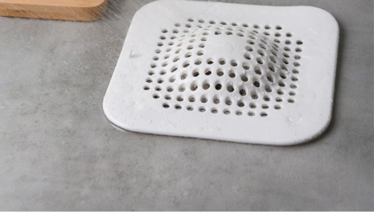 Daisy Leaf Floor Drain Hair Catcher Filter for Bathroom Bathtub Sink Hair Blockage Prevention with Suction Cup 7