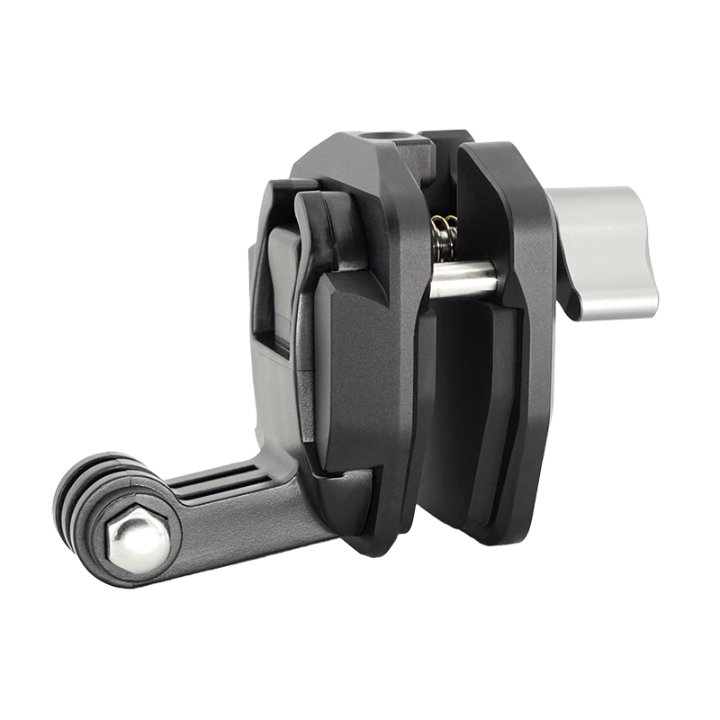 MAXCAM, Suitable for Insta360 X4 Motorcycle Aluminum Alloy Windshield Clip Mounting Bracket, Riding Clip Accessory