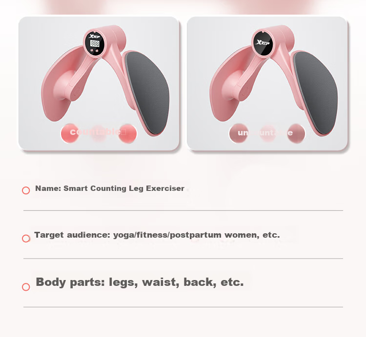 XTEP Pelvic Floor Trainer Leg Exerciser for Men And Women, Thigh Lifters, Kegel Leg Fitness Yoga Equipment, Leg Beauty Device Counter 22
