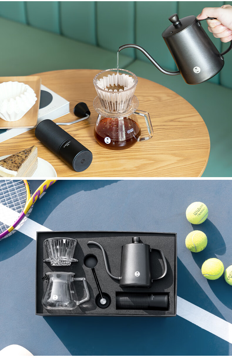 Timemore C3S Pour-Over Coffee Maker Set with Hand Grinder B75 And Filter Cup, Gift Box for Coffee Lovers, Ideal Present 13