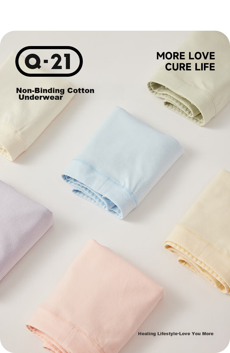 Q21 Antibacterial Kids Cotton Boxer Briefs for Boys and Girls, Sweat-Absorbent, 3-Pack 7