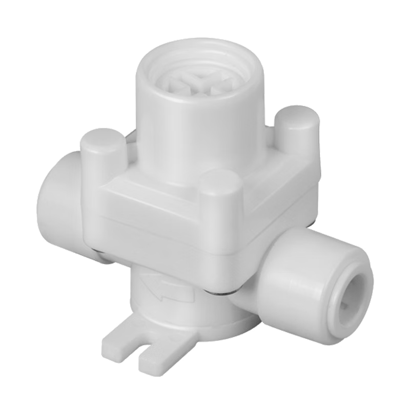 Jingwanhui Household Water Purifier Pressure Reducing Valve, 3/8 Inch PE Tube Pressure Regulator, RO Pure Water Machine Adjustable Pressure Anti-Water Hammer Quick Connector, W901