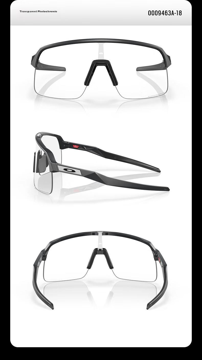 OAKLEY Sports Sunglasses for Running, Windproof Glasses, Cycling Glasses SUTRO LITE 0OO9463A 11