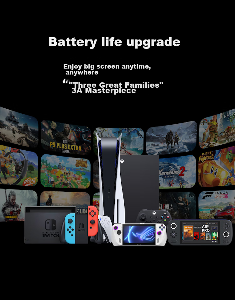 VITURE Pro Magic Dock Switch2 Early Adapter Supports Dual-Screen Gaming And Movie Viewing Compatible with Major AR Glasses Longest Battery Life of 20 Hours Supports 3D Video Playback 10