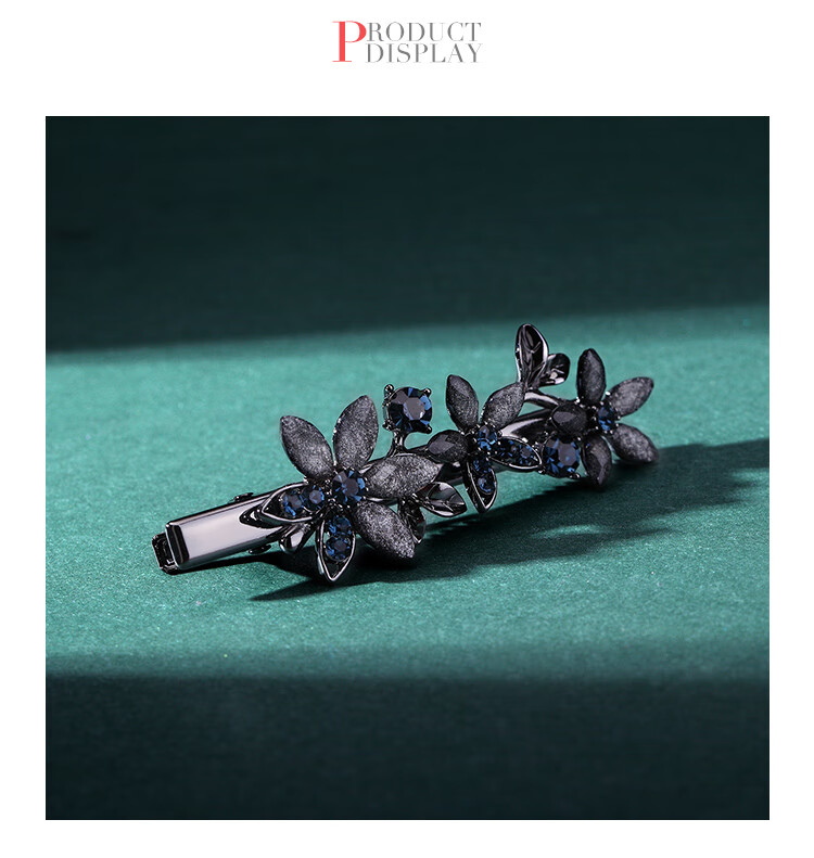 CHIMERA High-End Side Clip Flower Bangs Clip, Side Hair Clip, Barrette, Hair Accessory, Hair Ornament, Birthday Gift for Wome 6