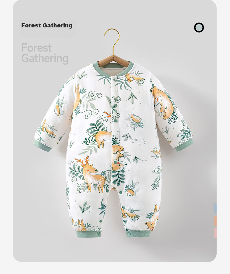 Beitaisi Baby Clothes Spring And Autumn Outfit, Infant Onesie, Pure Cotton, for Boys And Girls, Newborn, Small Age, All-Season Pajamas, Romper 56