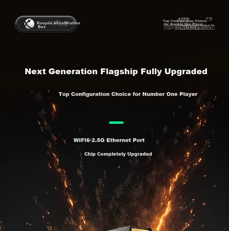 XUNYOU.COM Flagship Version Second-Generation Accelerator Box Host Monthly Card Package 1