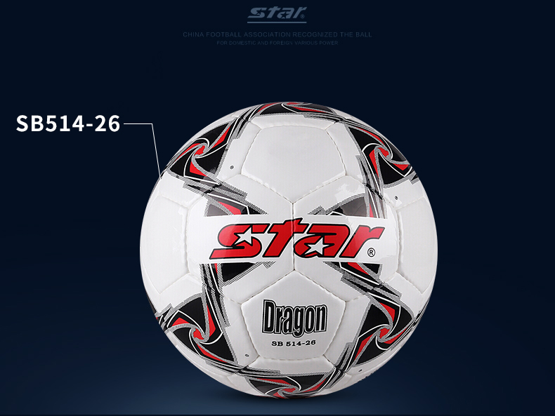 Star Star Youth Soccer Ball Size 5 Hand-Stitched Training And Match Ball SB515-05 8