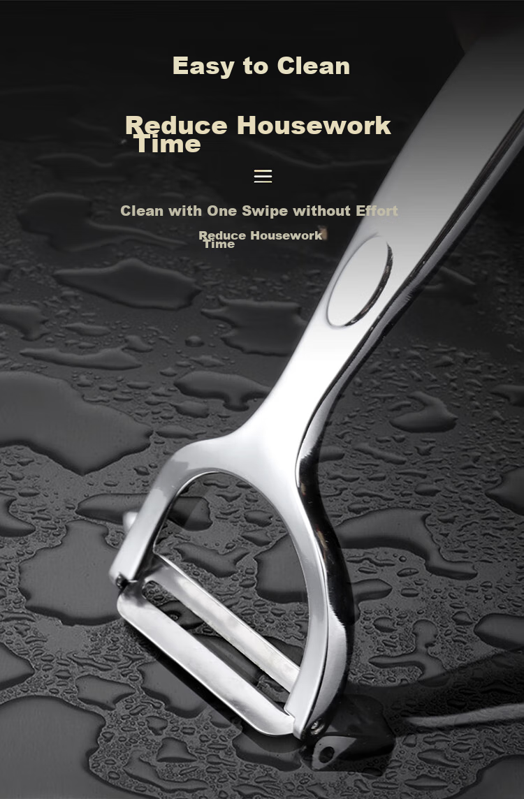 BJ Zinc Alloy Peeler Kitchen Potato Peeler Stainless Steel Peeling Tool Fruit And Melon Peeler 12