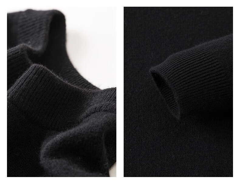Warrior Men's Turtleneck Warm Knit Sweater Casual Pullover Fashion Men's Top 3