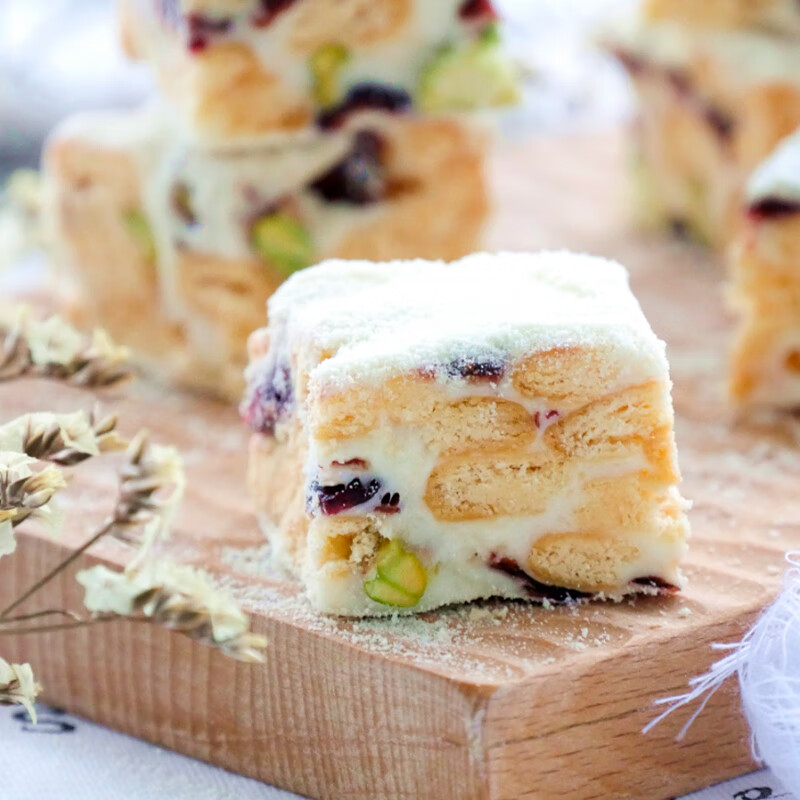 舒可曼棉花糖450g 牛轧糖雪花酥奶枣杏仁材料diy零食烧烤烘焙原料