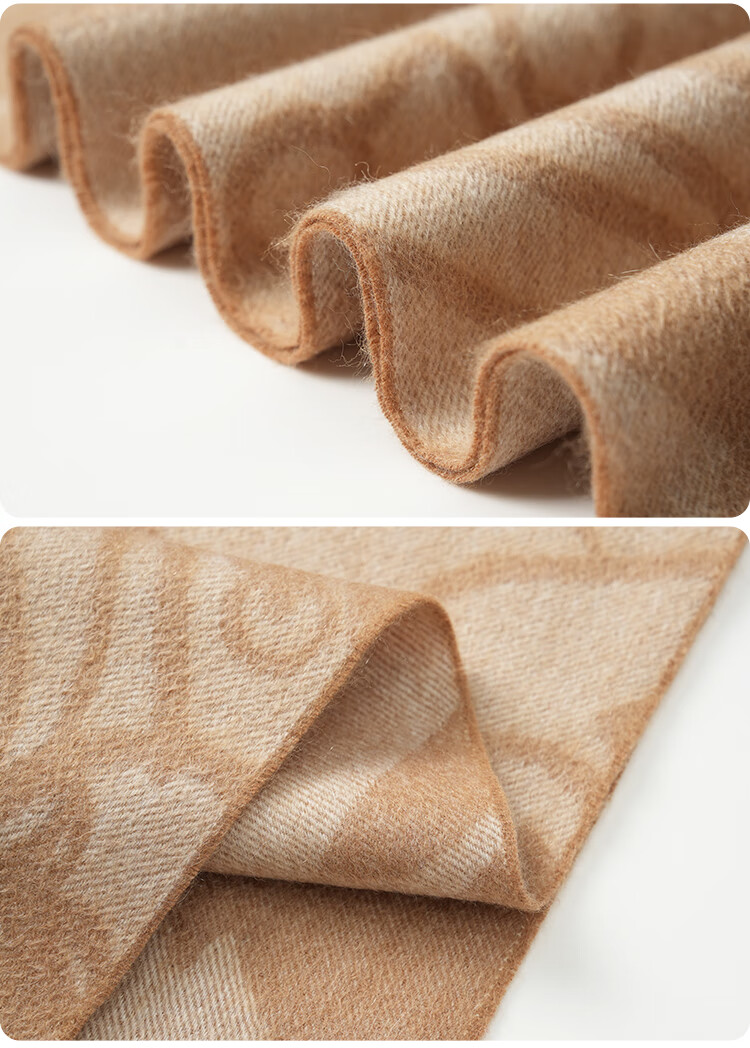 JIUMU 100% Cashmere Scarf for Women, Autumn And Winter Shawl, Warm Neck Wrap, Gift for Girls, National Day Birthday Present, Gift Box Set 12
