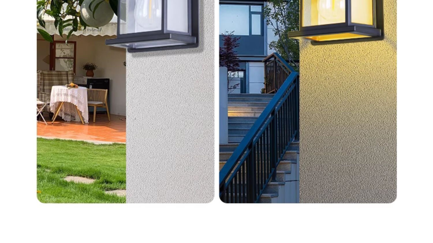 Datouren Solar Garden Light, Outdoor Wall Lamp, Solar Street Light, Spotlight, Waterproof, Rural Courtyard Floodlight 3