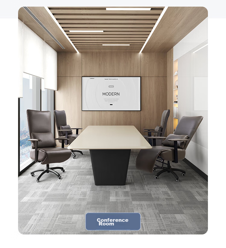 Liwonuo Genuine Leather Executive Chair, Reclining Office Chair, Computer Chair, Ergonomic Chair, Comfortable Home Nap Chair, Seat 39