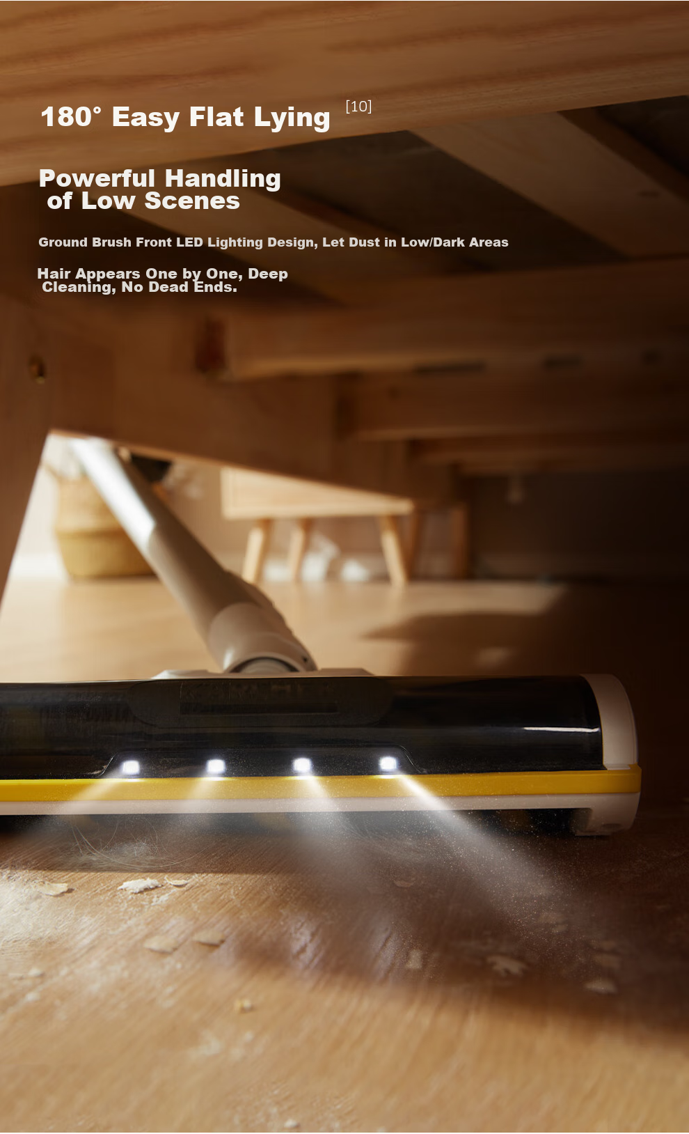 KARCHER Germany Kärcher Wireless Handheld Vacuum Cleaner High Suction Power Portable Car Vacuum VCH2 13